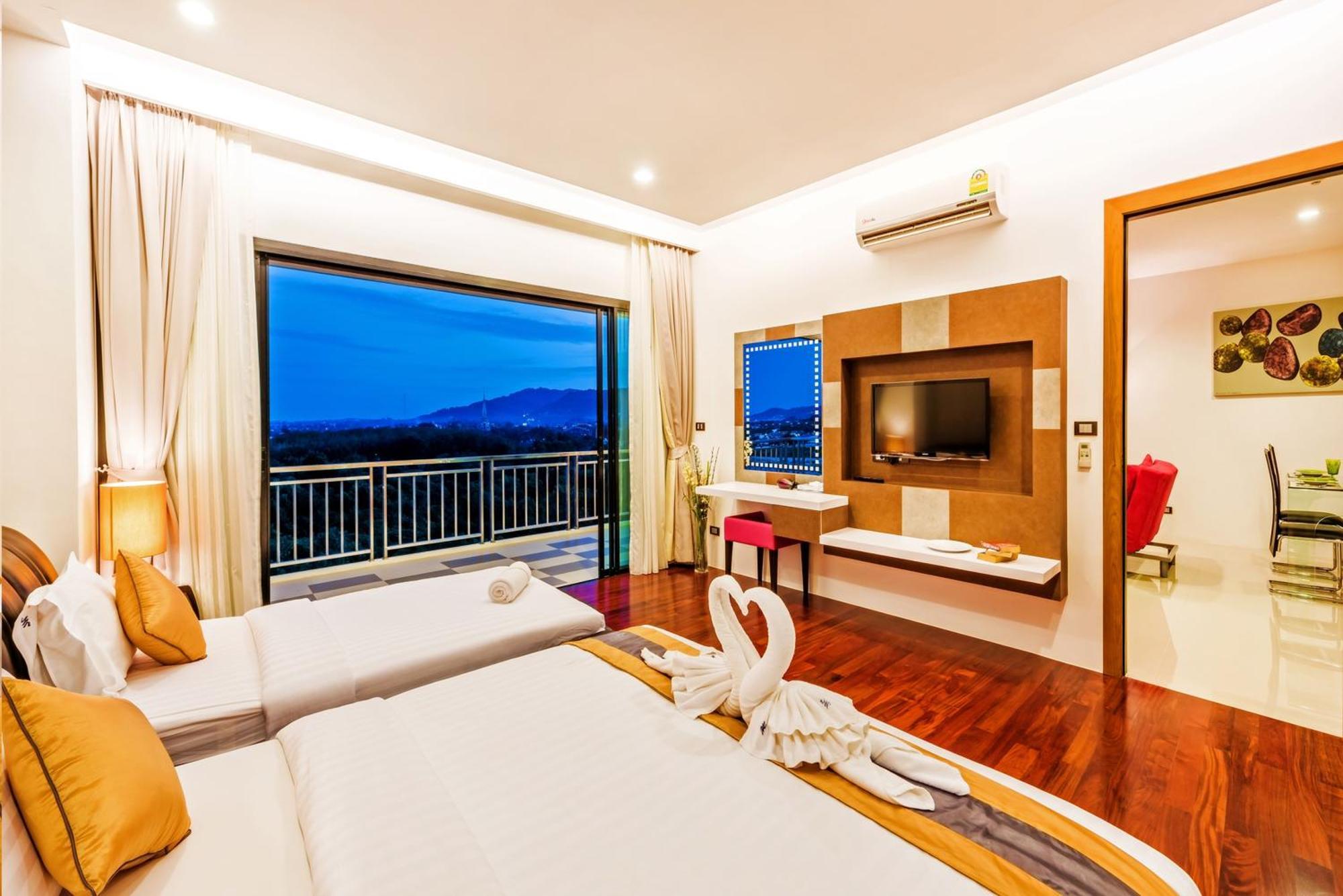 Chalong Miracle Lakeview Aparthotel Стая снимка