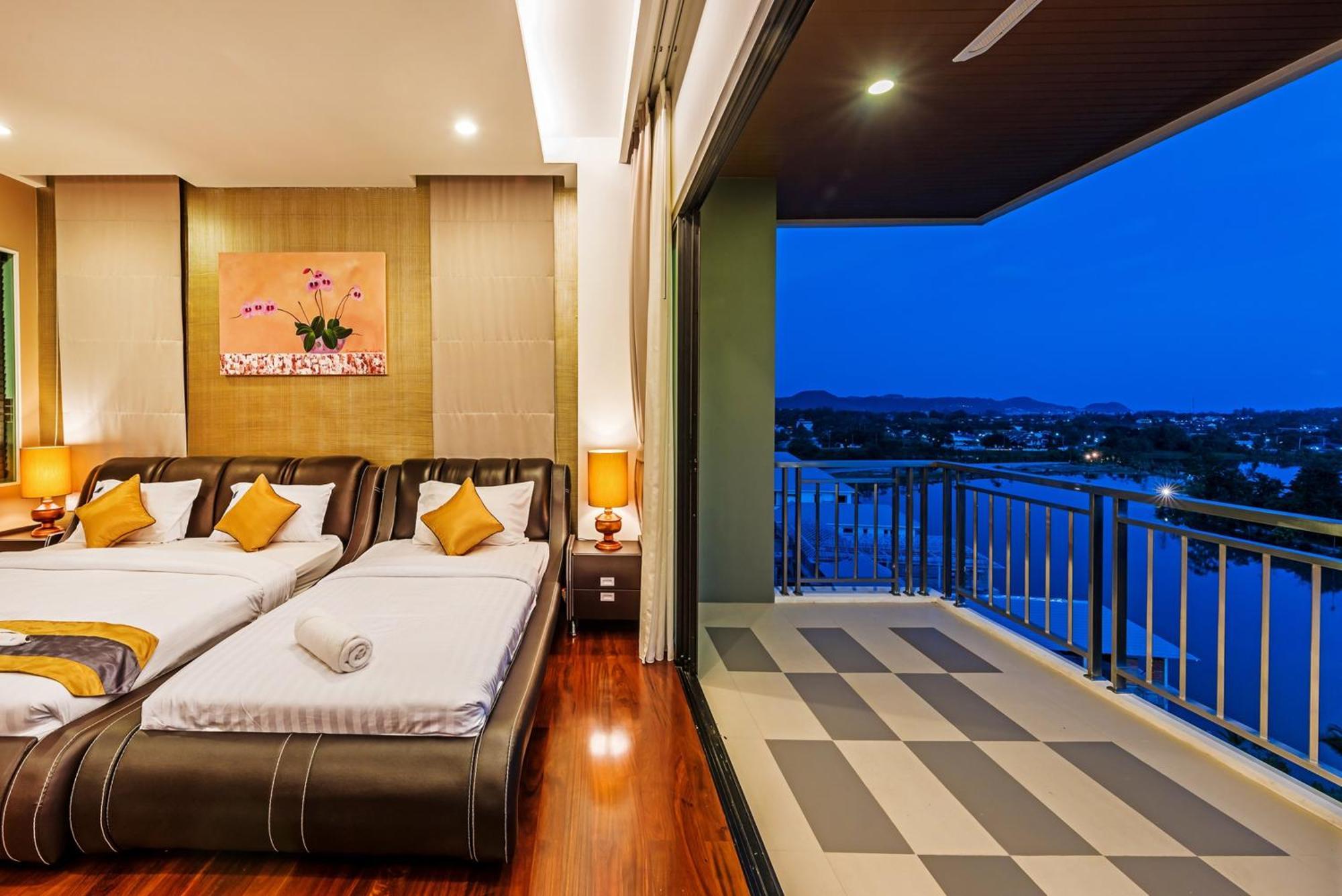 Chalong Miracle Lakeview Aparthotel Стая снимка